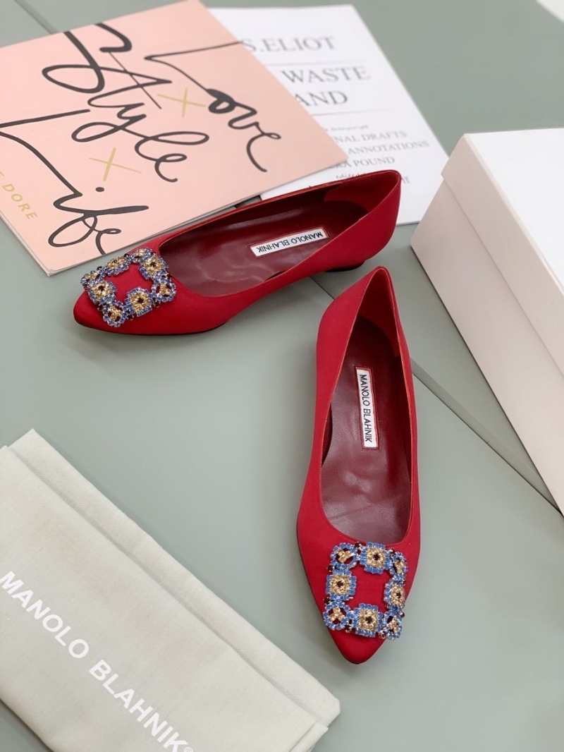 Manolo Blahnik flat shoes